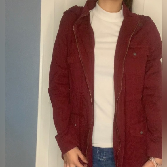Medium burgundy New Look Jacket - Picture 3 of 5